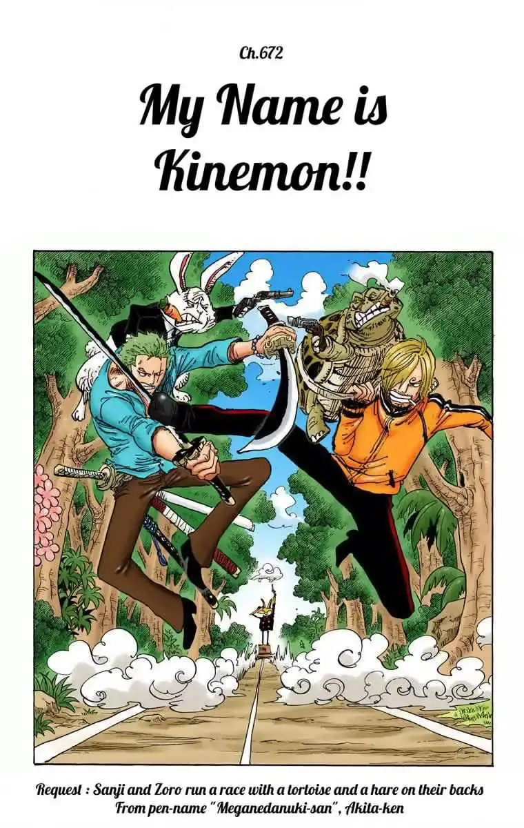 One Piece - Digital Colored Comics Chapter 672 3